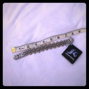 Liquid metal bracelet